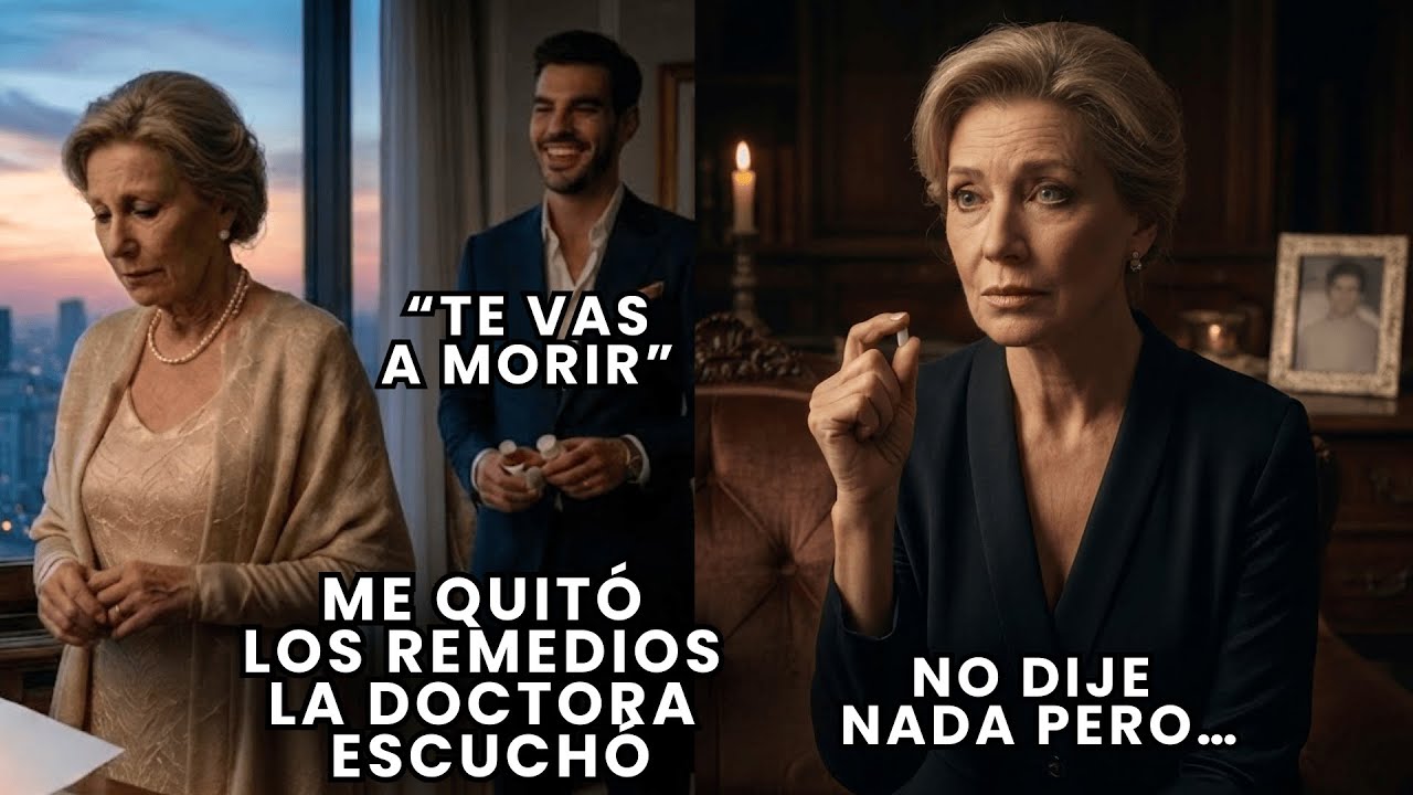 MI HIJO ME QUITÓ LOS REMEDIOS Y  LA DOCTORA ESCUCHÓ “TOTAL TE VAS A MORIR”,  RIÓ DE MI ENFERMEDAD