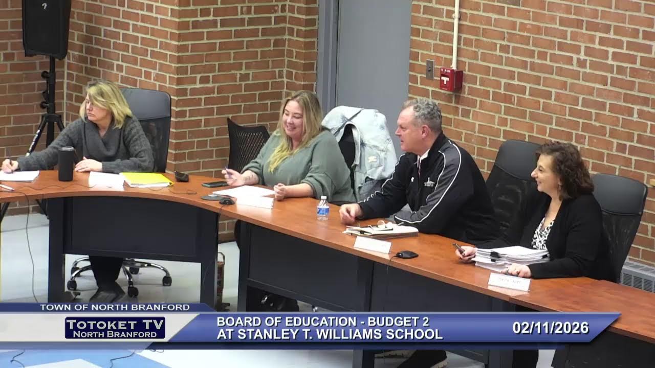 Board of Education - Budget 02/11/2026