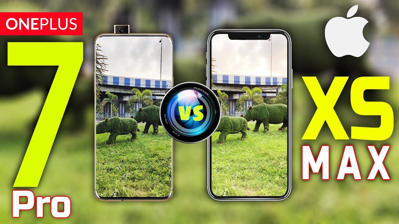 OnePlus 7 Pro vs iPhone XS Max - Full CAMERA Comparison! [Disappointing Results]😲