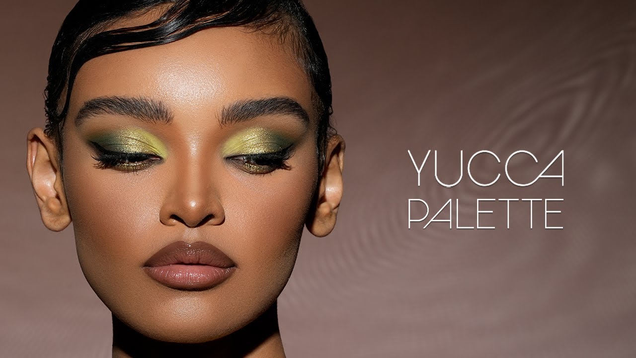 Green Smokey Eye Makeup ft. the YUCCA EYESHADOW PALETTE| Natasha Denona Makeup