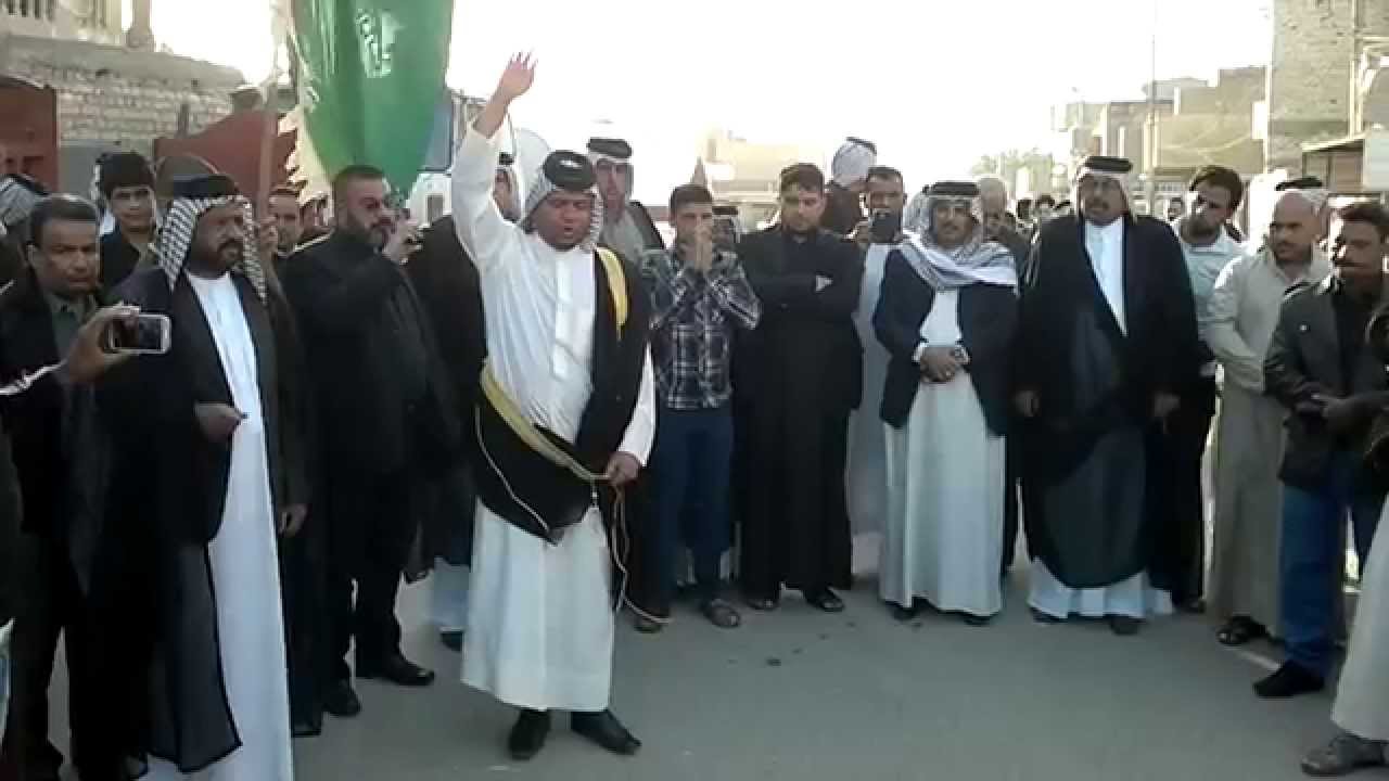 هوسات عكيل الذيابات في تشييع المرحوم الحاج عبد الله العلوان ج1