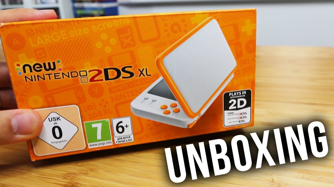 NEW NINTENDO 2DS XL UNBOXING - Best DS Yet ??? Size Comparison 3DS vs 2DS vs Switch