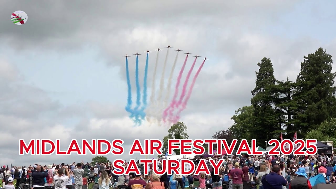 The Midlands Air Festival Saturday 2025