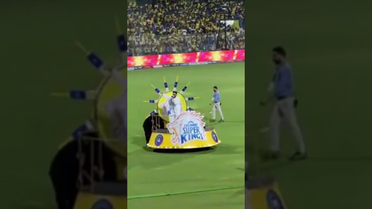 ANIRUDH FULL PERFORMANCE AT CHEPAUK - IPL 2025 - THALA ENTRY GOOSEBUMPS #csk #ipl2025