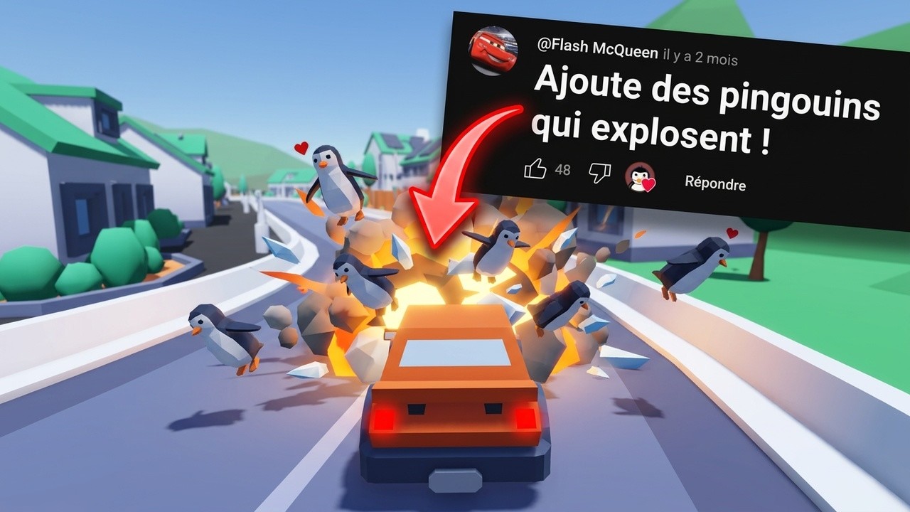 J'améliore mon jeu avec VOS COMMENTAIRES (essayez-le !)
