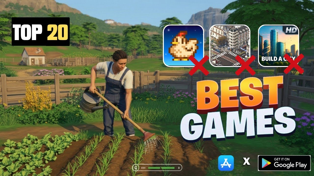 Top 20 Best COZY Farming Games for Android/iOS 2026 | New Relaxing Mobile Games 