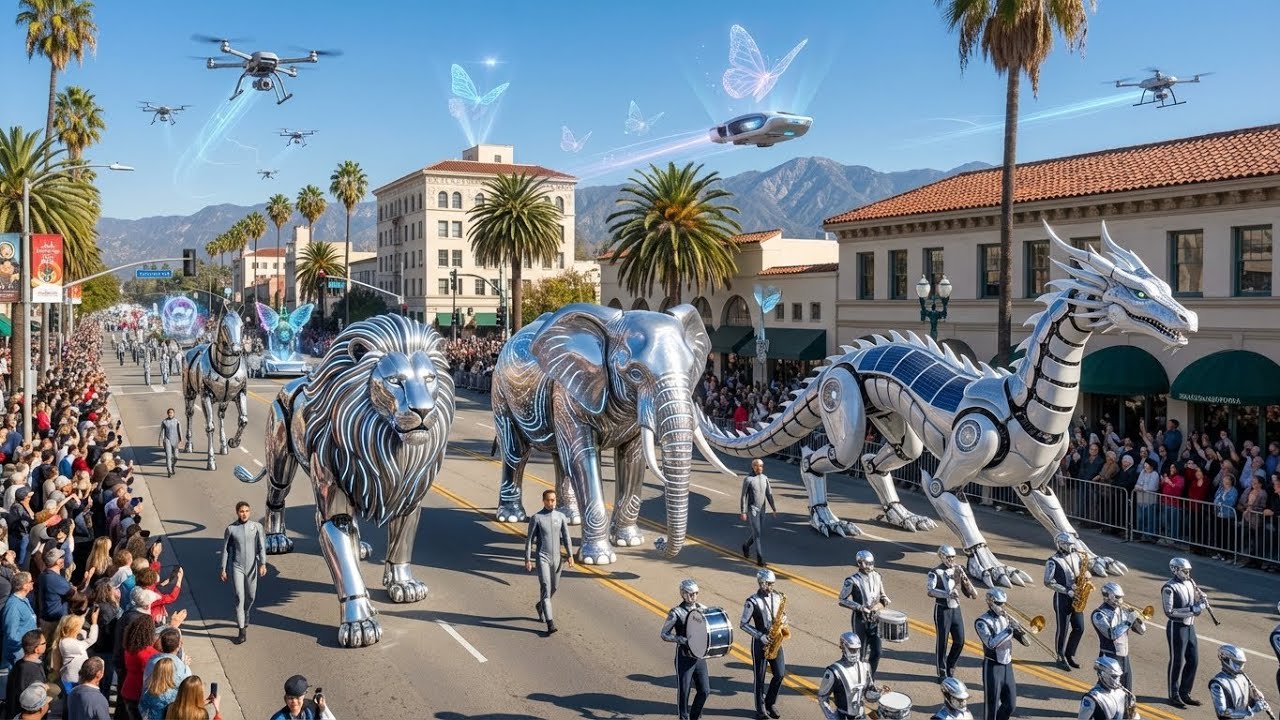 Robot Animals Parade 2026 Pasadena, California | World&rsquo;s Most Beautiful Robot Celebration