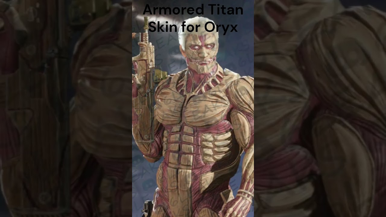 R6S AOT Collab Skins Leak  #r6siege