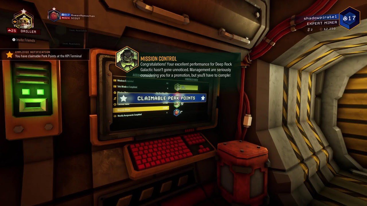 Deep rock galactic : SOON ILL BE PROMOTED