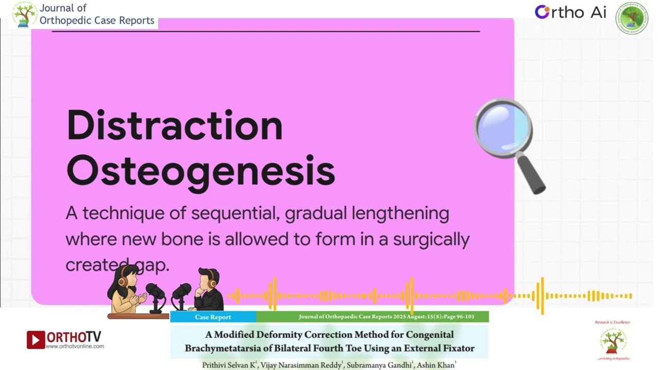 Bilateral Brachymetatarsia Correction | Ortho Reports Podcast
