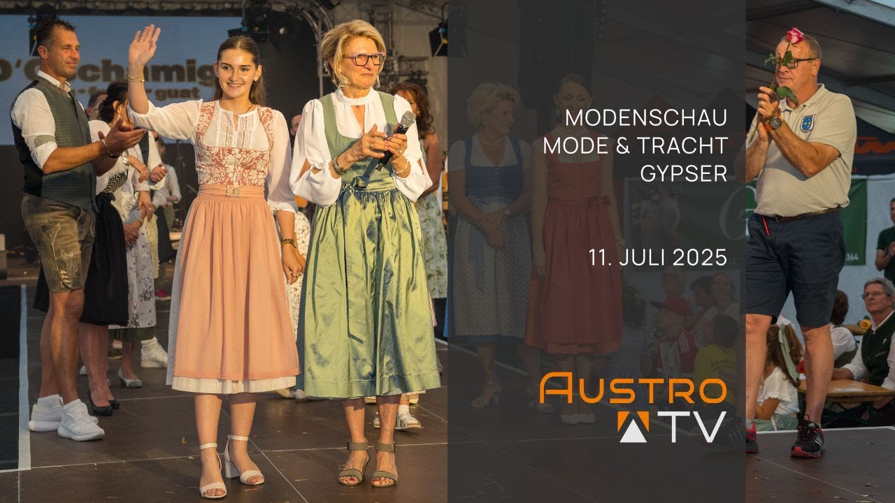 Modenschau beim Garde-Fest Mattighofen