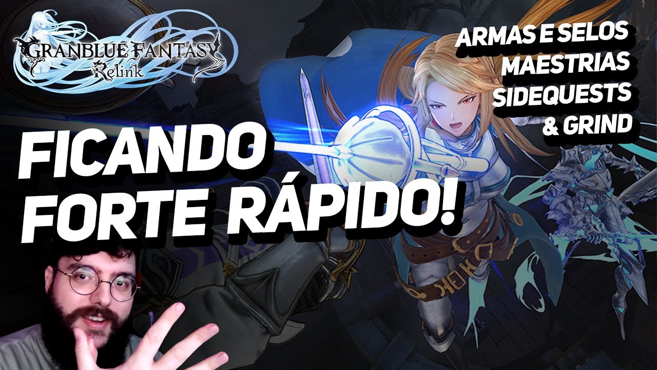 COMO FICAR FORTE RÁPIDO EM GRANBLUE FANTASY RELINK
