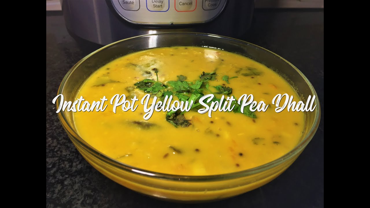 Instant Pot Yellow Split Pea Dhall Recipe | South African Recipes | EatMee Recipes