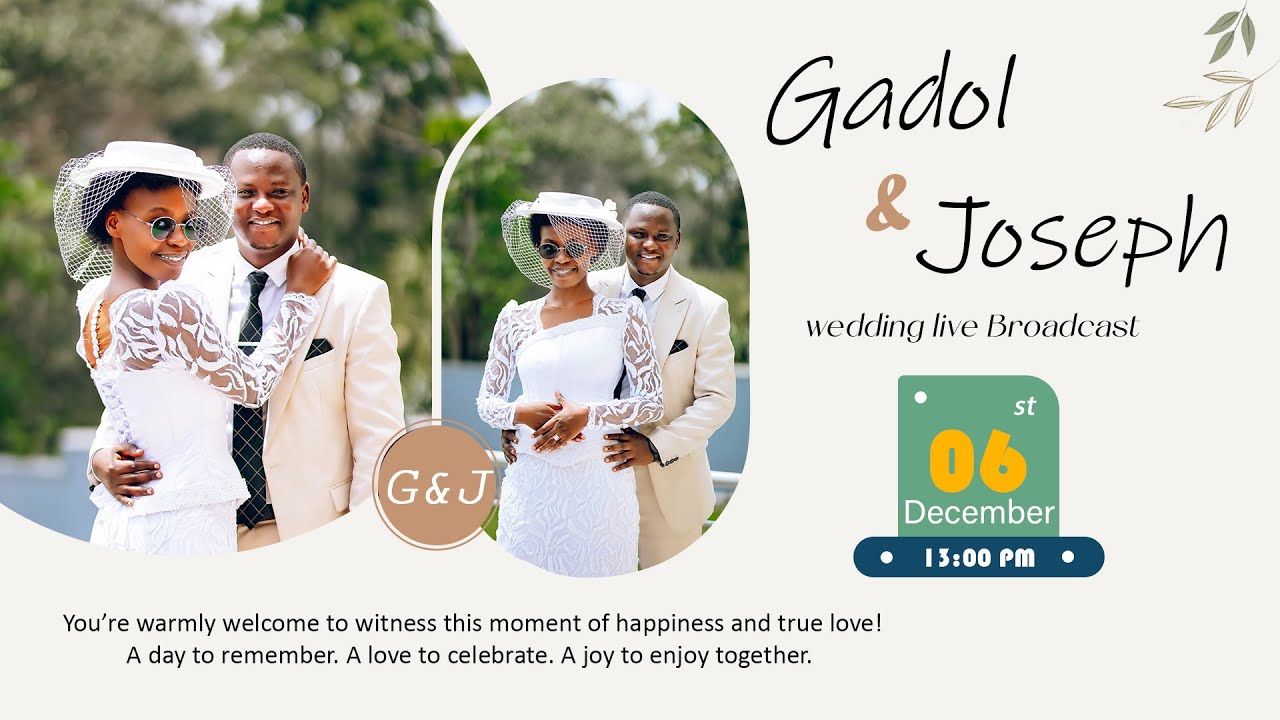 🔴LIVE: Gadol + Joseph Tradition Wedding 06 / Dec / 2025