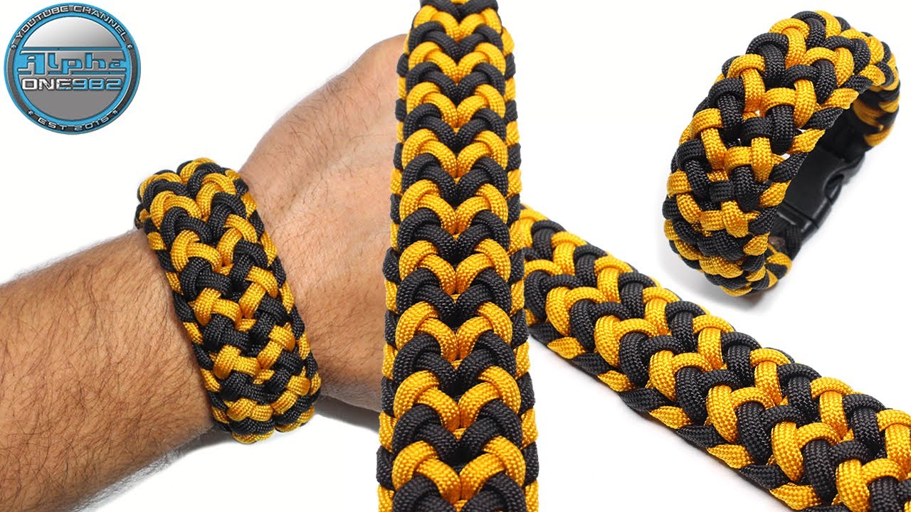 How to Make a Beautiful Paracord Bracelet Fast and Easy Paracord Knots Tutorial