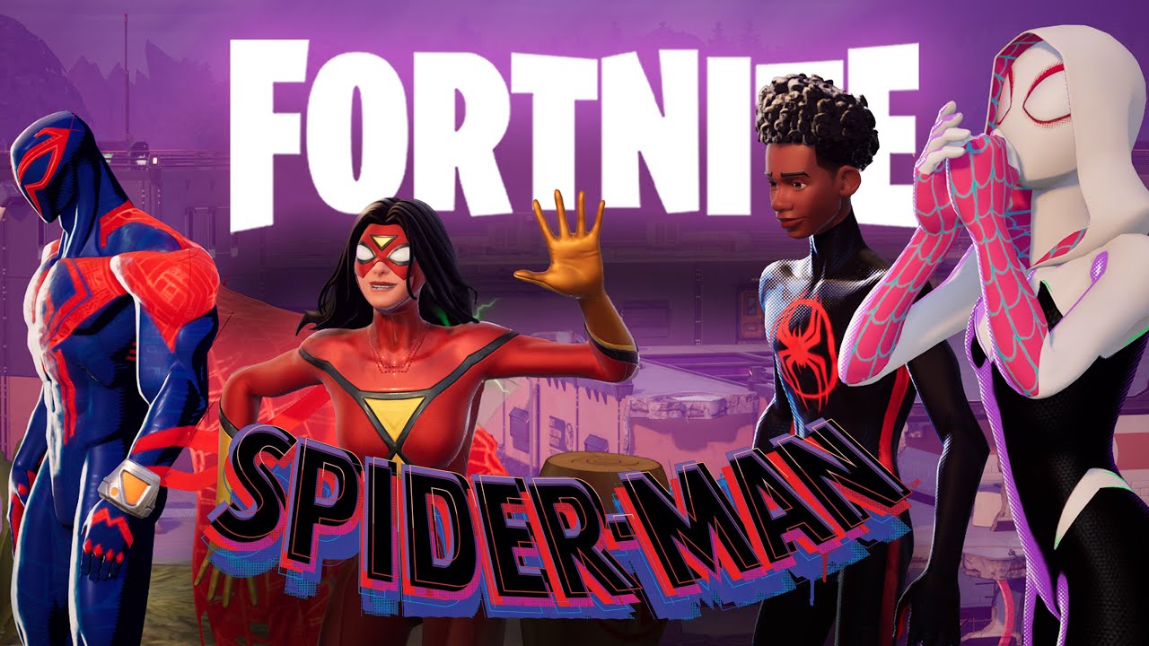 Персонажи Spider-Verse в Fortnite: Эпизод 5
