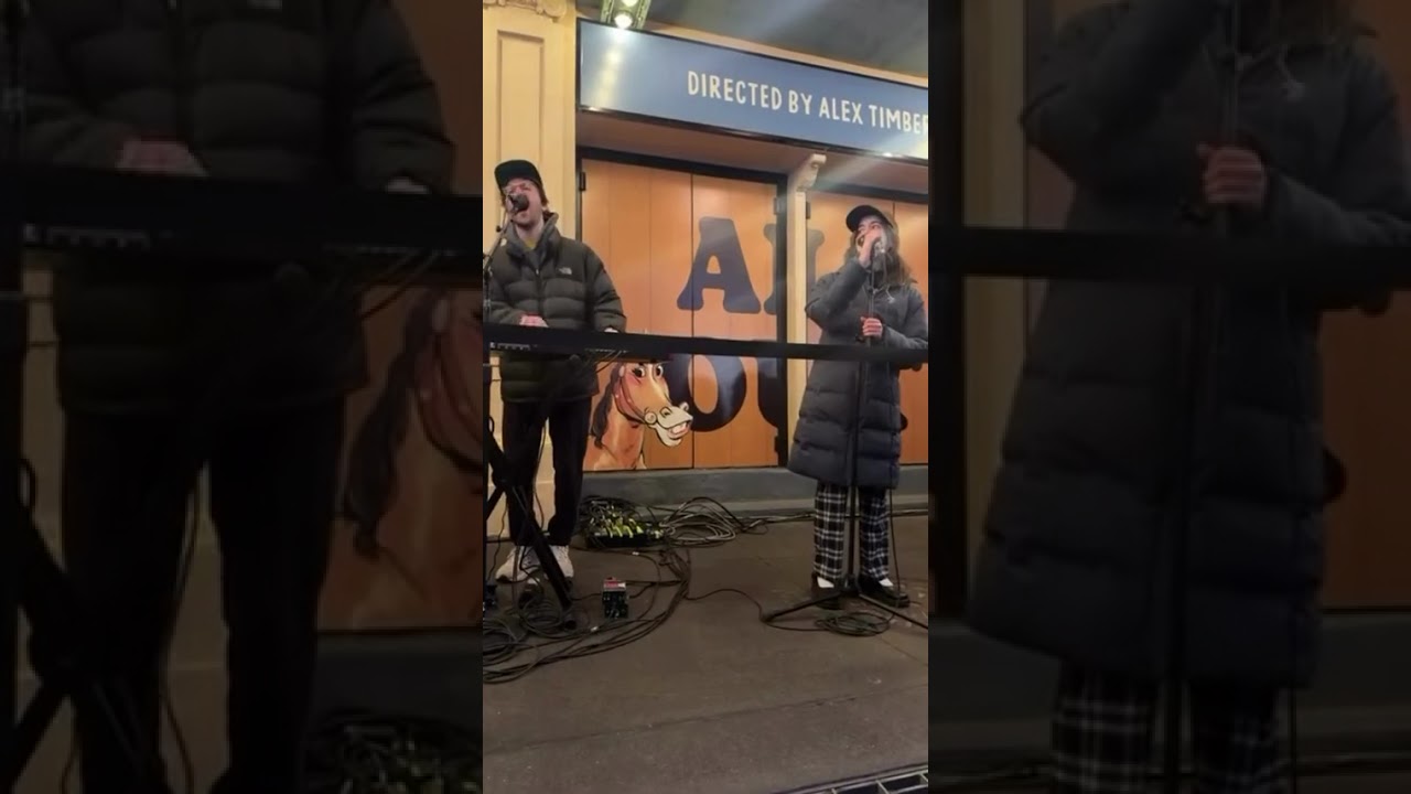 LAWRENCE - All Out Pop-Up Show, Nederlander Theatre, Broadway,  NY, 12 December 2025.