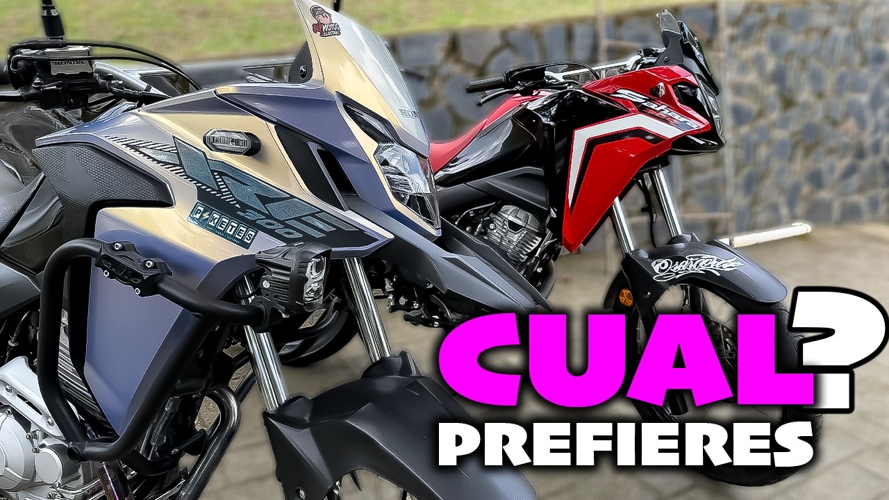 Cuál prefieres HONDA XRE300 o SÁHARA 300? Muy Caras 🥲