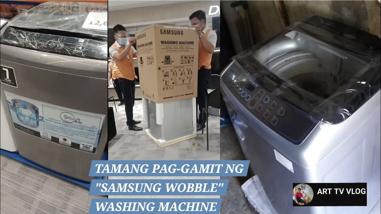 WOBBLE TECHNOLOGY SAMSUNG AUTOMATIC WASHING MACHINE | FULLY DEMO |  WA70H4400SS/TC |  7.0KG