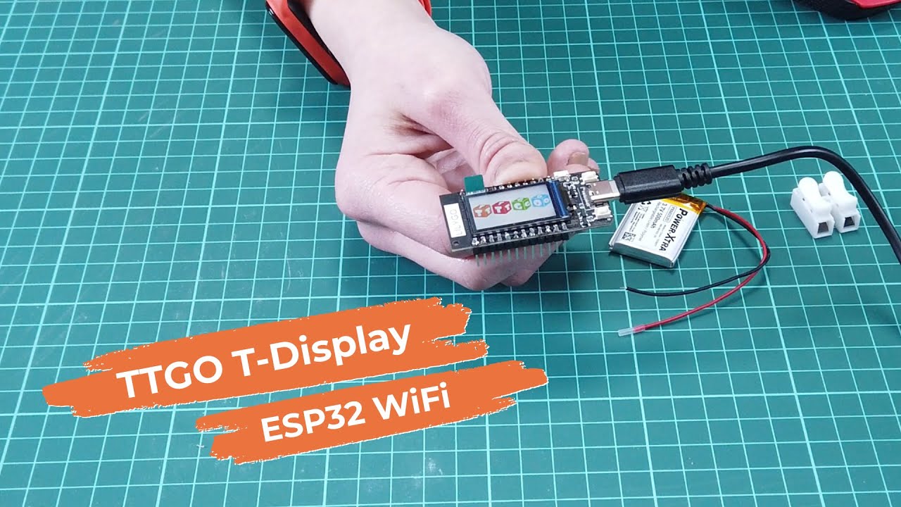 Hepsi Bir Arada!  TTGO T-Display ESP32 İncelemesi