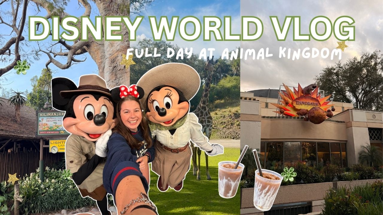 Animal Kingdom Is So Underrated | Full Day at Animal Kingdom in Disney World 🌿🦕🦦☀️🏔️