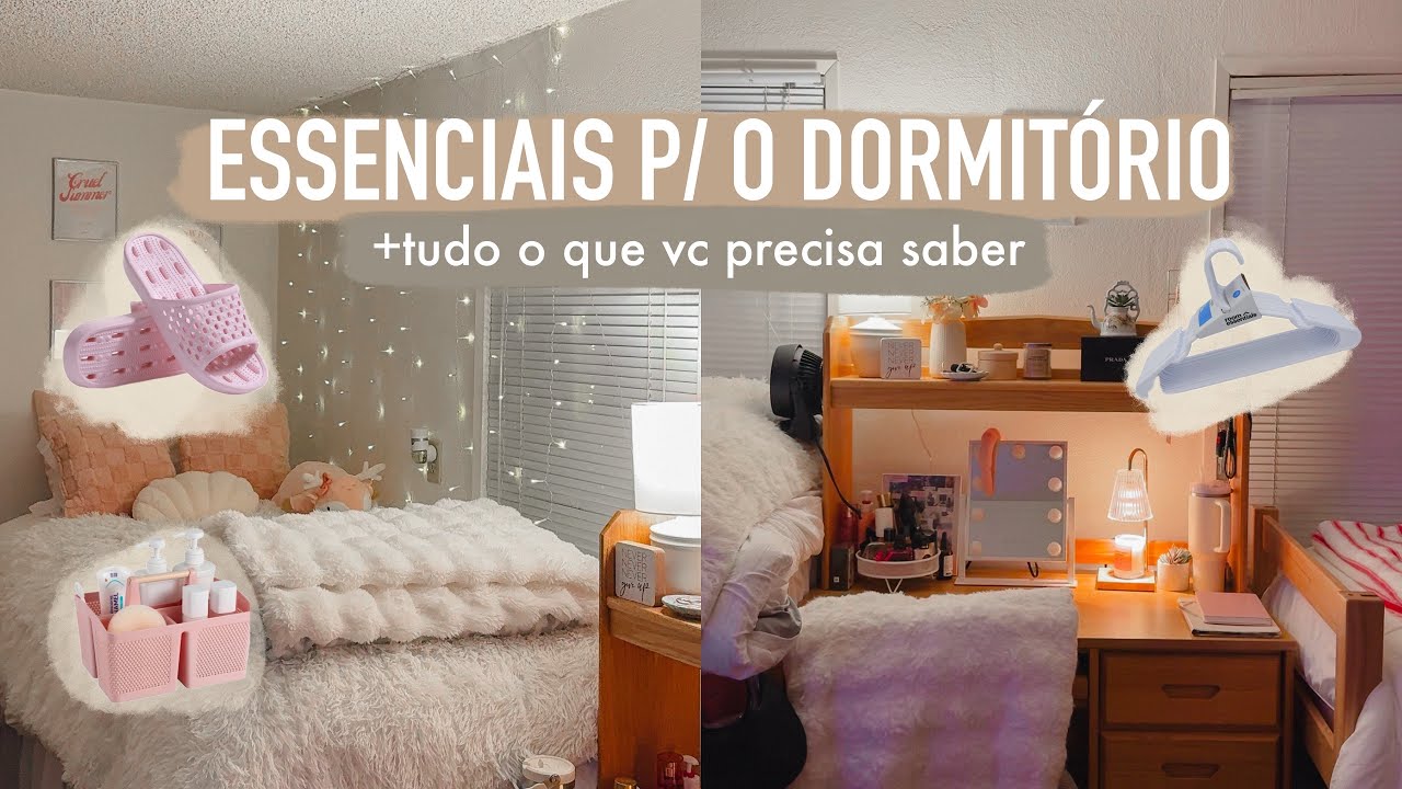Dormitório de universidade nos EUA: O Que Levar + Dicas Essenciais