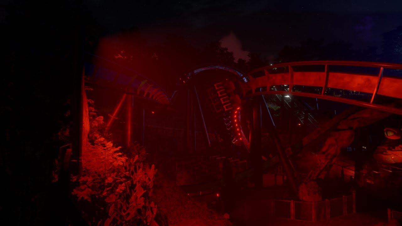 Nemesis On Ride POV (Night) | Virtual Towers Online