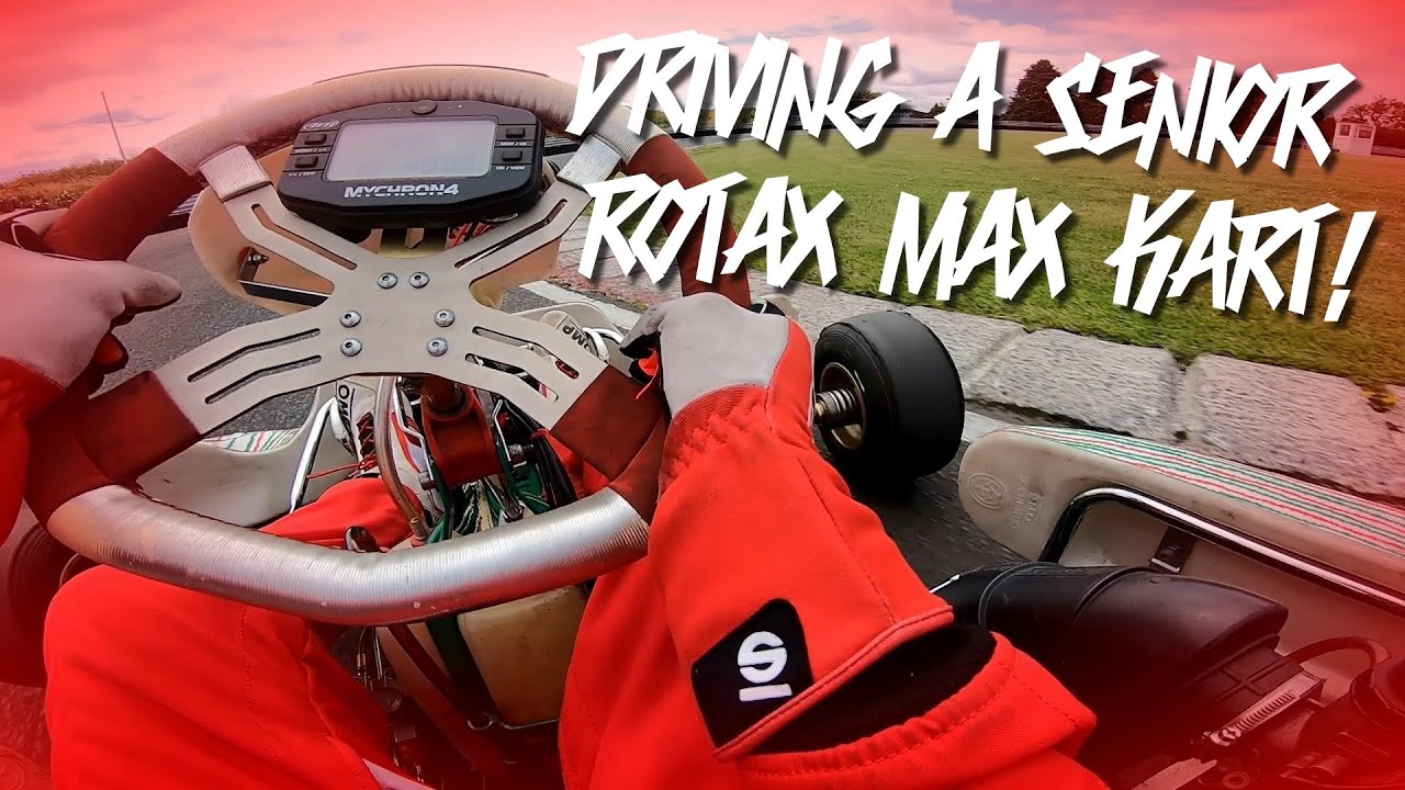 DRIVING A SENIOR ROTAX MAX KART! | CLAY PIGEON RACEWAY ROTAX MAX TEST SESSIONS 24 JULY