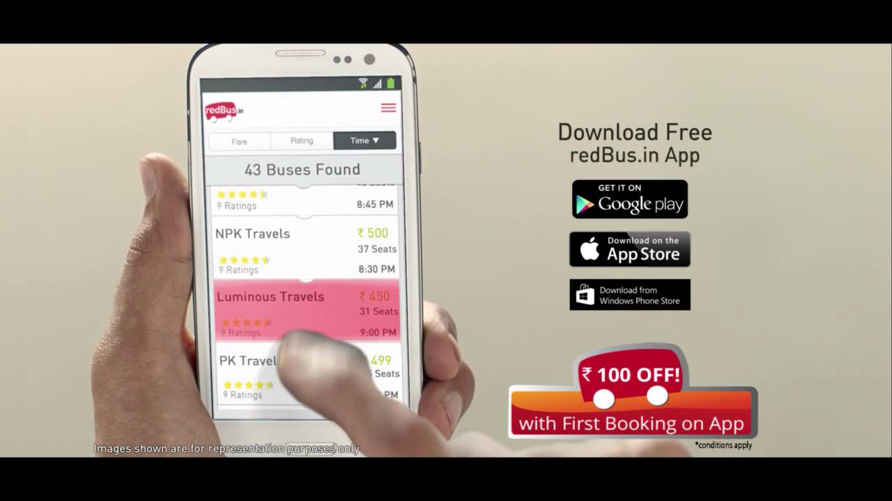 redBus.in Mobile App TVC TELUGU - 30 Sec