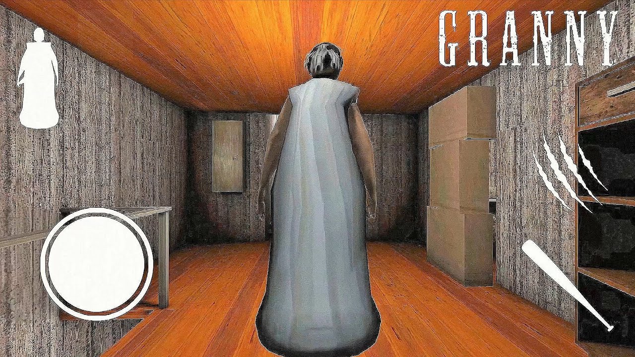 PLAYING AS GRANNY IN GRANNY 1 GAMEPLAY MOD MENU 