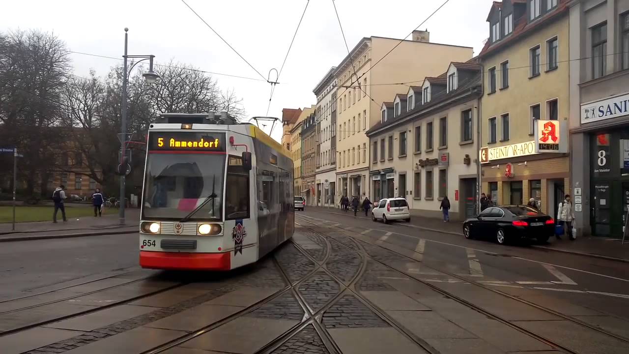 Bahnen am Steintor in Halle