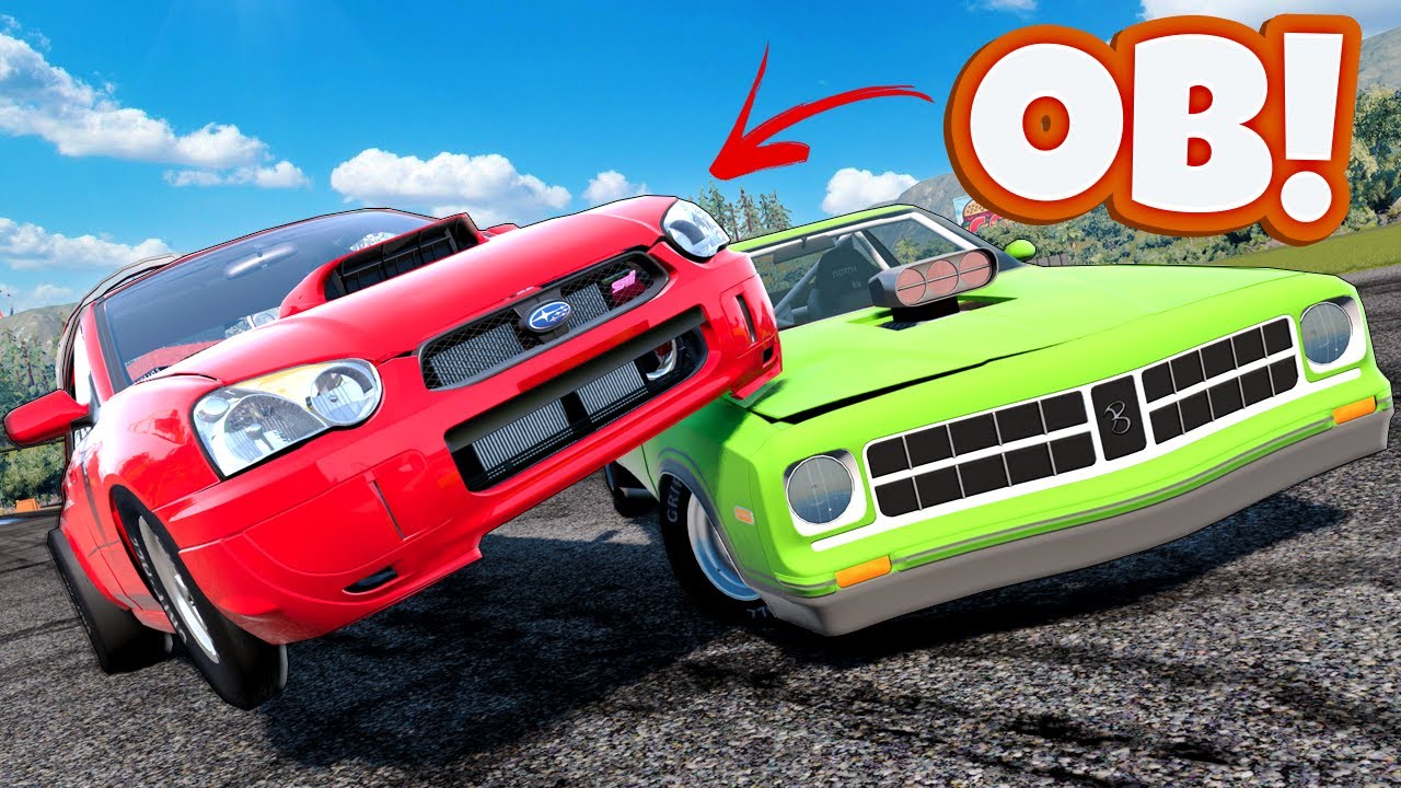 I Trolled My Friends During a Drag Race in BeamNG Drive Mods!