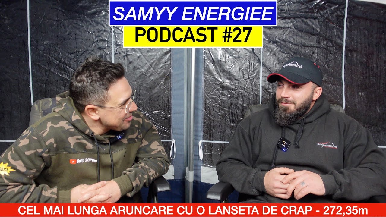 Podcast pescuit #27 | SAMYY ENERGIEE | Sfaturi pentru casting de la un recordman mondial