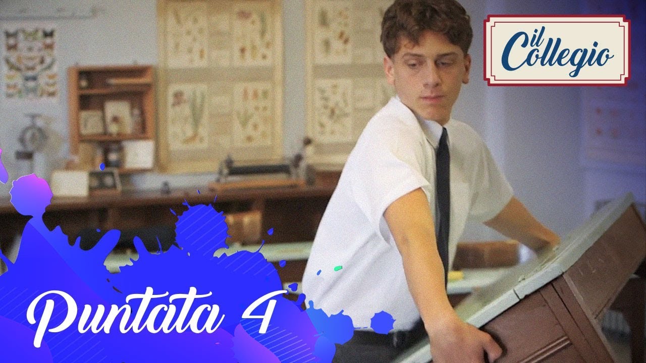 I ragazzi fanno pulizie in aula - Quarta puntata - Il Collegio 3