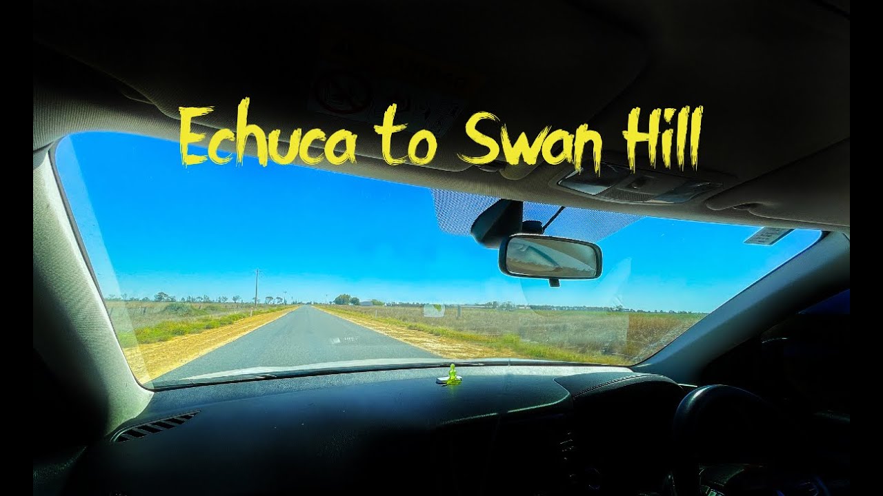 Drive Echuca to Swan Hill Victoria Australia