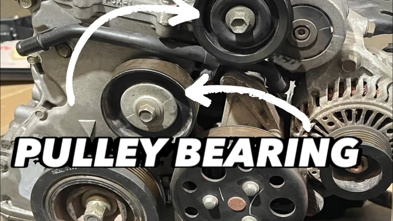 S2000 Pulley Noise ?  - HOW TO FIX the bearing yourself!