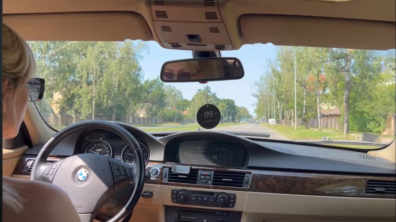 Let’s drive with me to get a coffee☕️ASMR driveway driving 🏎️Traffic road🤨 Girls drives