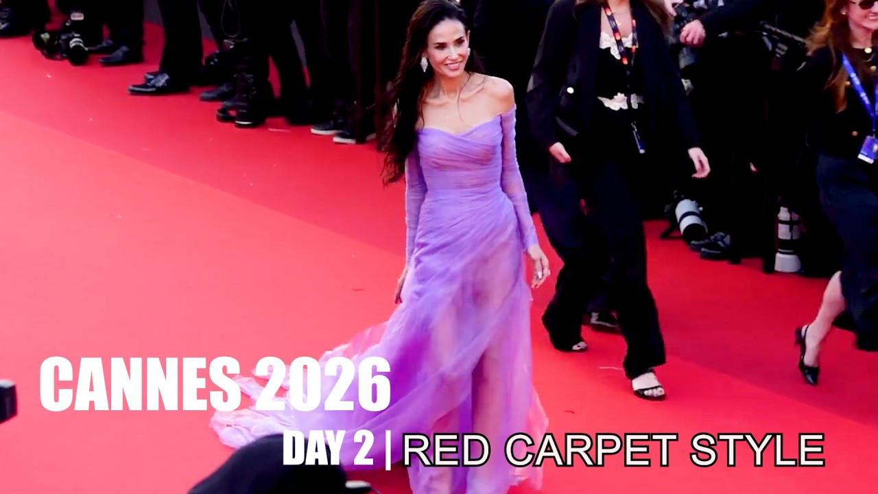 DAY 2 | CANNES FILM FESTIVAL 2026 Red Carpet Style - 4K