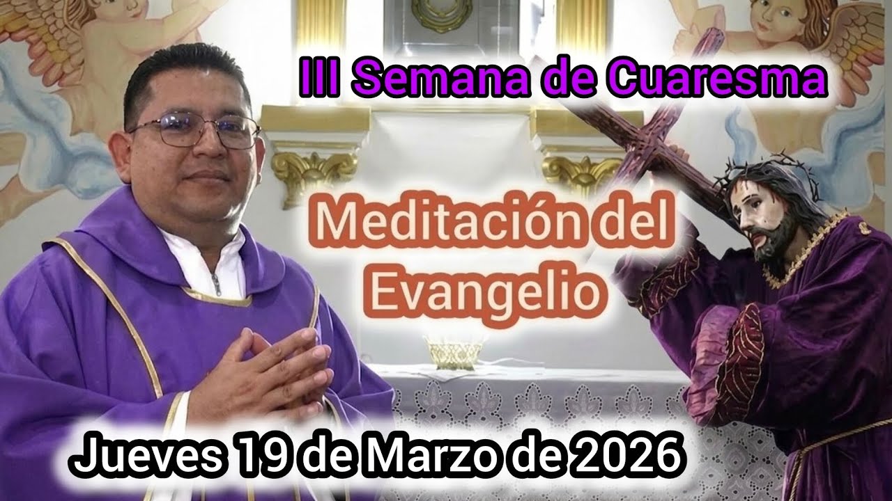 Meditación del Evangelio de hoy. Padre Deivis Rodriguez 