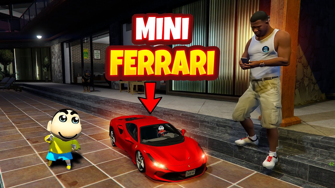 Franklin & shinchan Buy Mini RC FERRARI in GTA 5 | Pennem Star