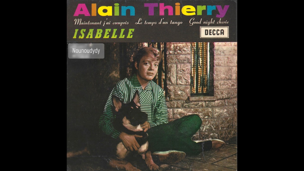 ALAIN THIERRY - Isabelle (45T EP - 1965)