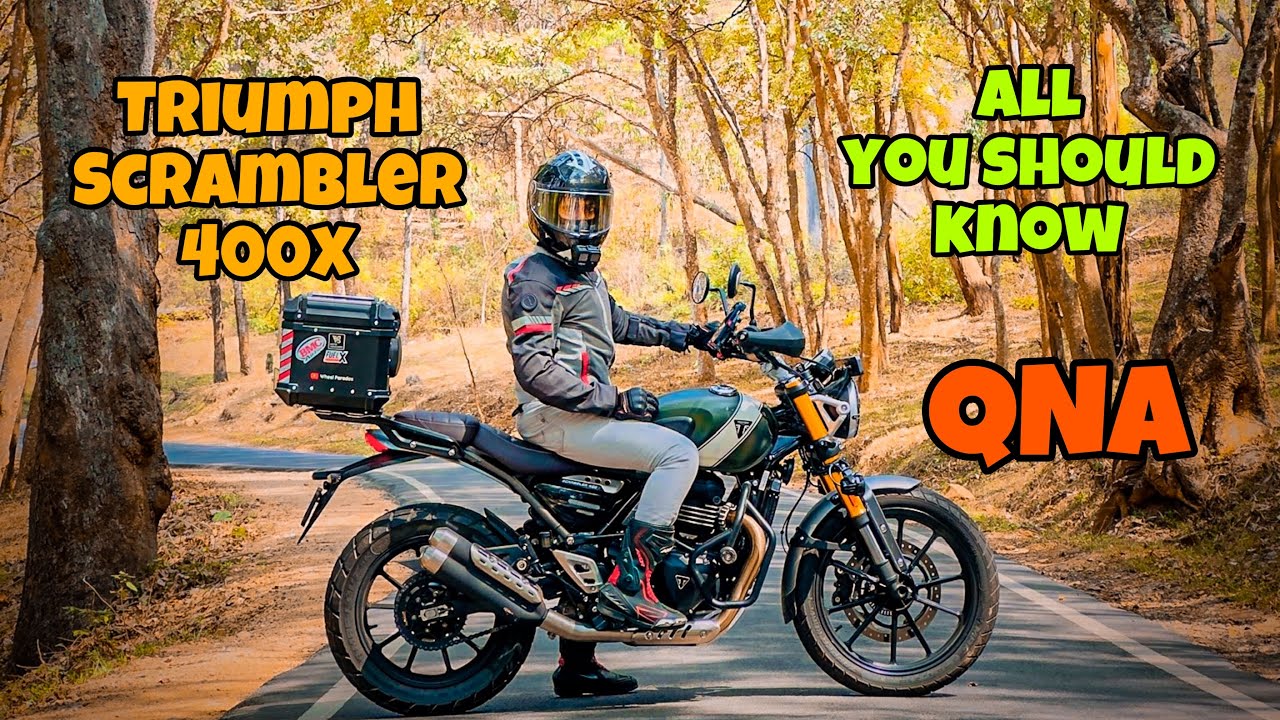 Triumph Scrambler 400X all you should know | The truth The myth | QNA on Triumph Scrambler 400X 🏍️ 🤩