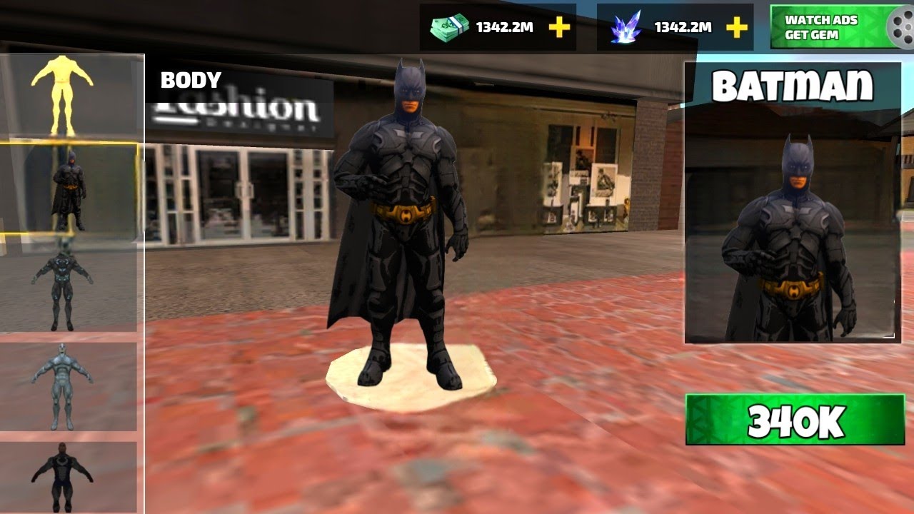 Batman attack On Rope Hero in Rope Hero Gta V | Gta V Gameplay | Rope Hero Batman Fight Gta V