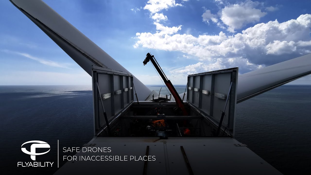WIND TURBINES - INDOOR DRONE INSPECTION