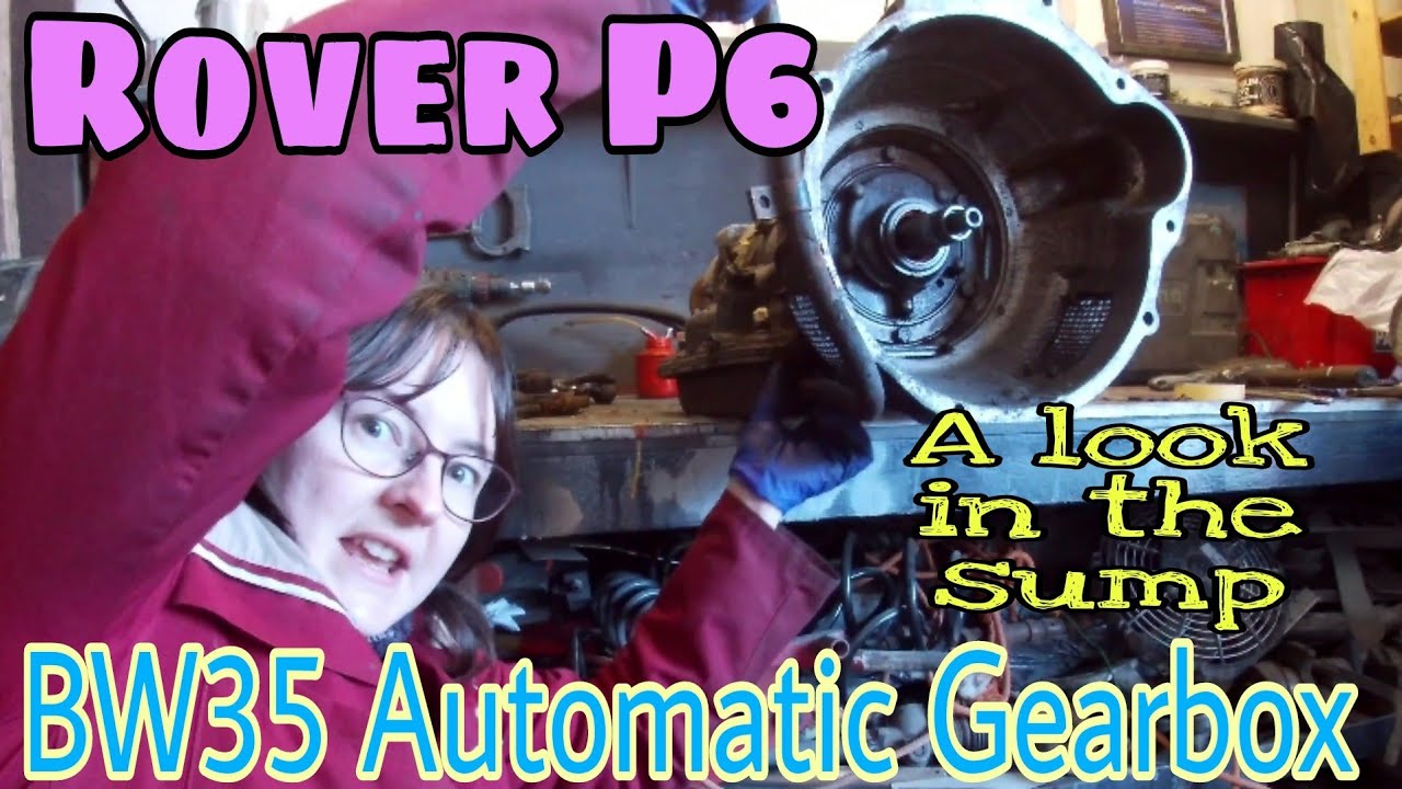 Rover P6 - Automatic Gearbox BW35 - Sump and bits off .