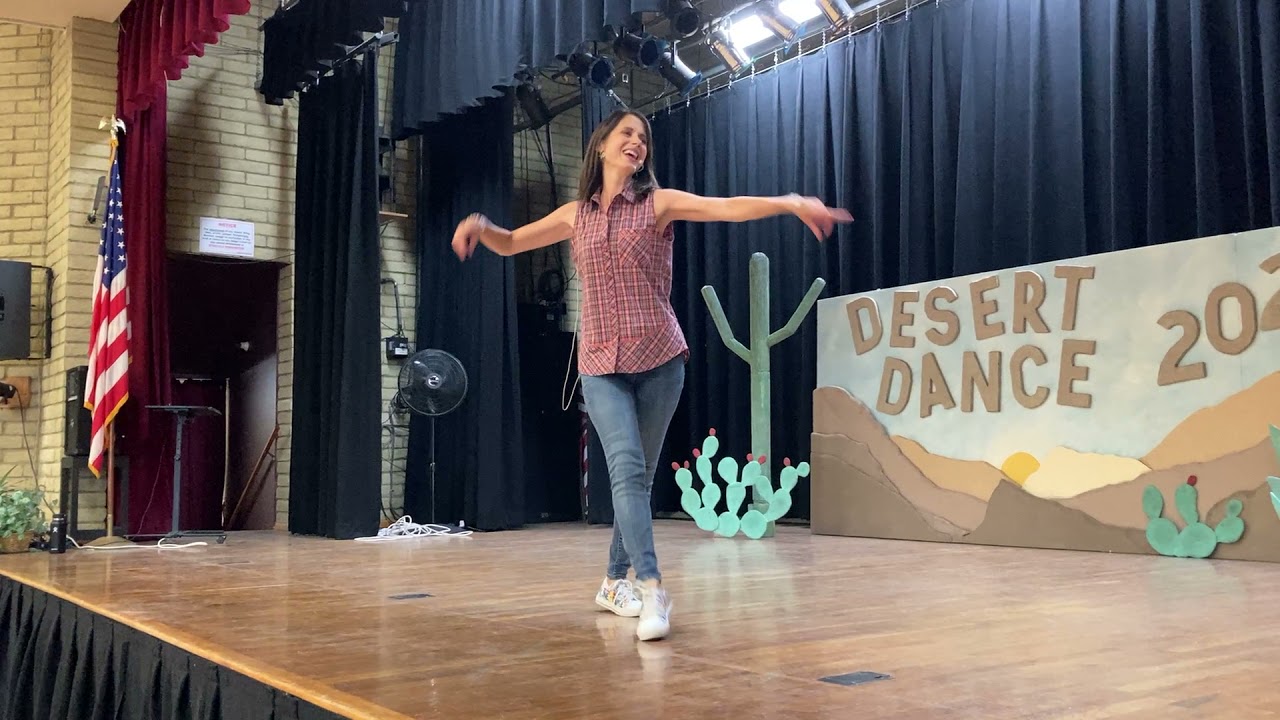 Bye Bye Paris Line Dance by Michele Burton @ 2021 Desert Dance