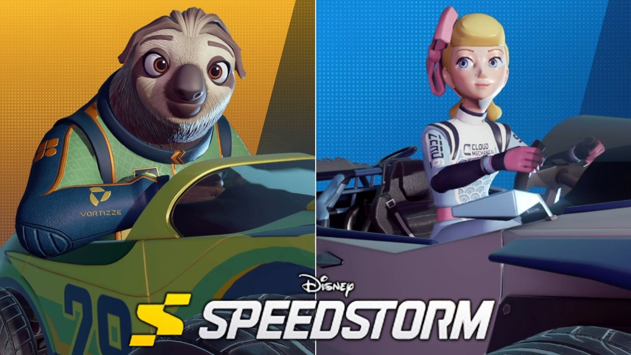 Disney Speedstorm (PC) // Online Races - Season 17 Zootopia (Flash - Bo Peep)