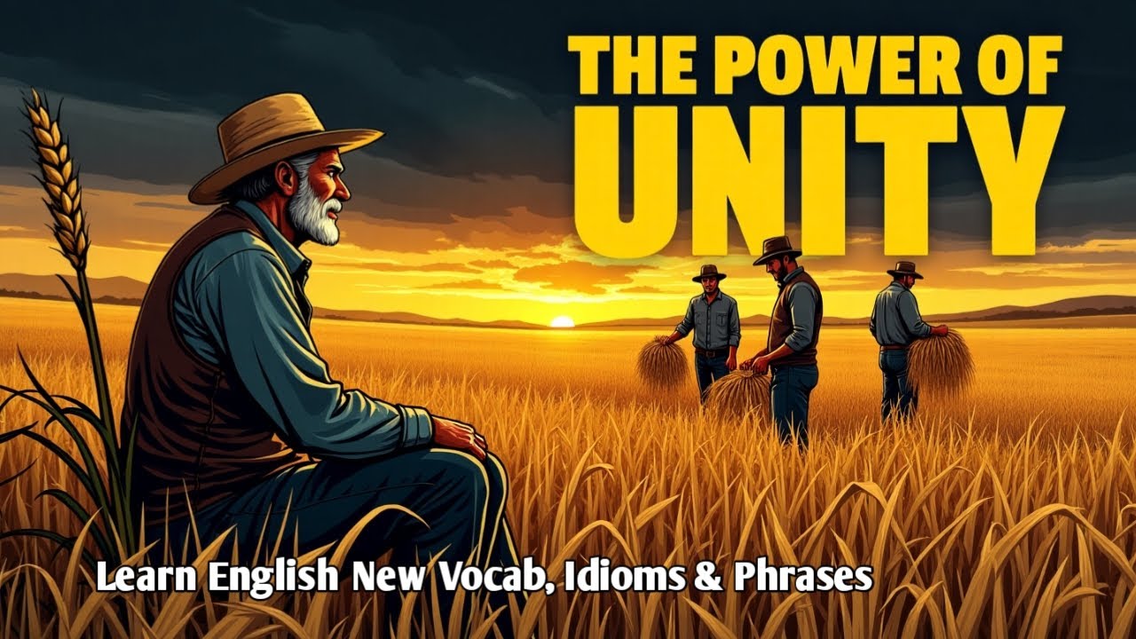 'Power Of Unity' | An English Learning Tale on Unity | Motivational English Story.