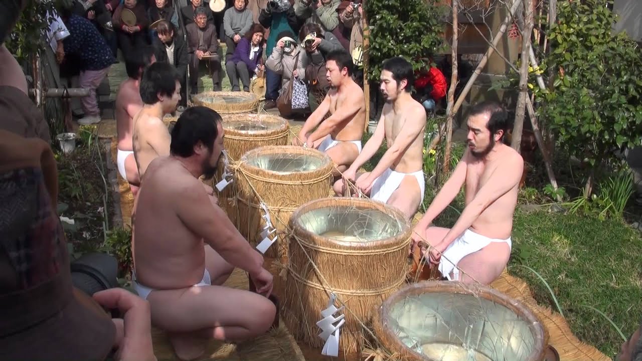 寒中水行　能勢妙見山