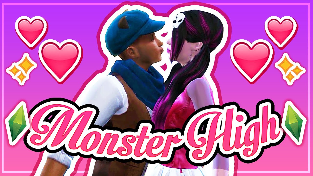 The Sims 4: Monster High (Part 4) // ♥ First Kiss ♥